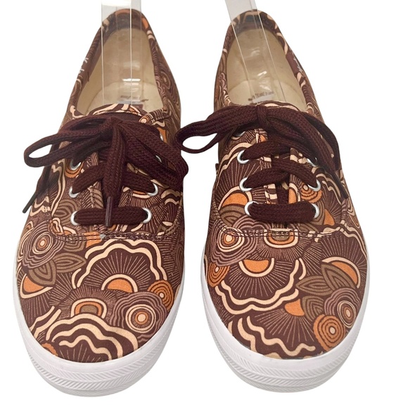 Women's Keds Champion Patterned Multi Lace Up Sneakers size 6.5 - Picture 1 of 12